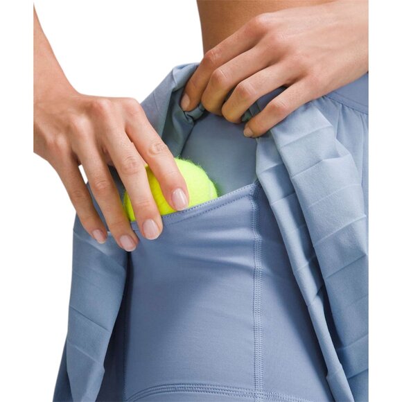 Lululemon High-Rise Pleated Tennis Skirt Size 8 in Blue Willow Athleisure Gym - Picture 8 of 10